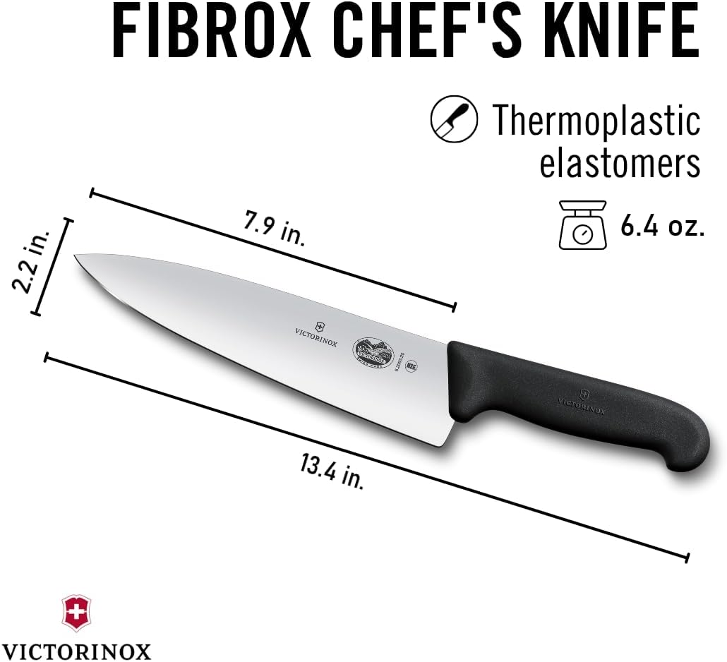 Victorinox Fibrox Pro Chef’s Knife, 8 Inch